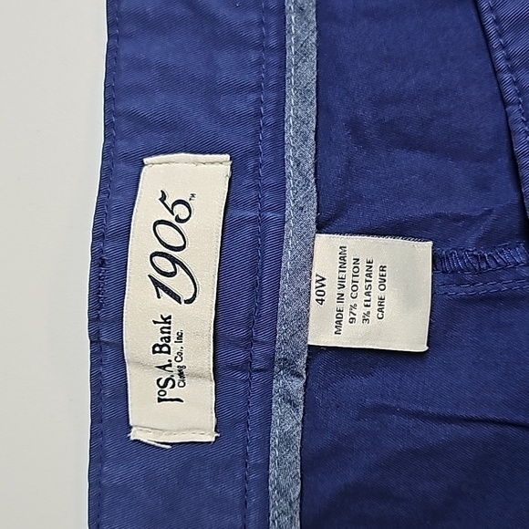 JOS A Bank Mens Shorts Sz 40 - Picture 7 of 8